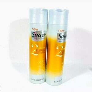 2x Suave Professionals Sleek & Smooth 2 Minute super conditioner